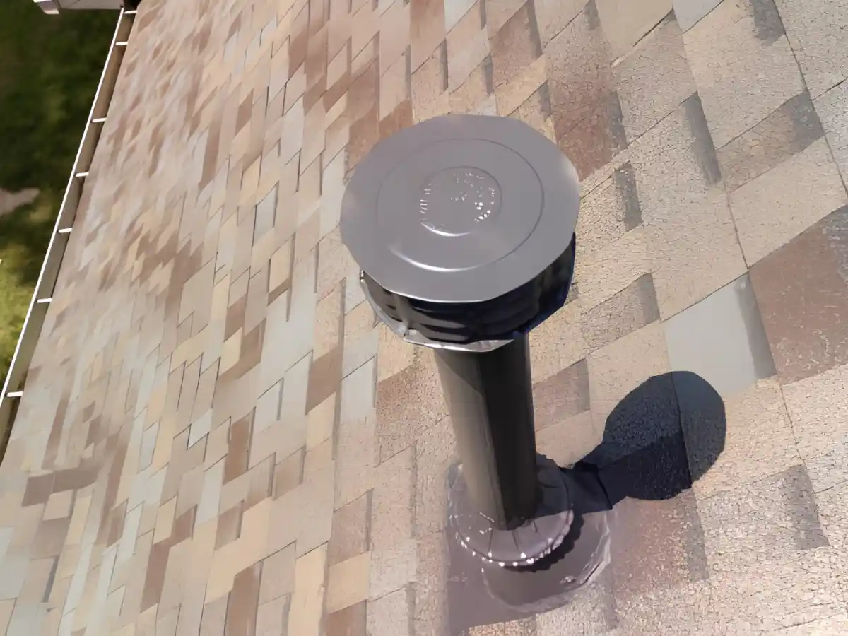 Sealing flashing where chimney meets roof